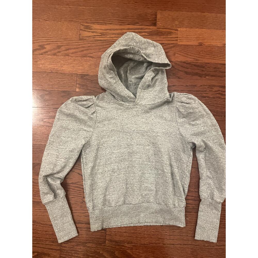 AG Puffer Sleeve Hoodie in Grey Size M